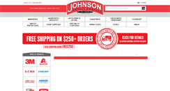 Desktop Screenshot of johnsonautobodysupply.com